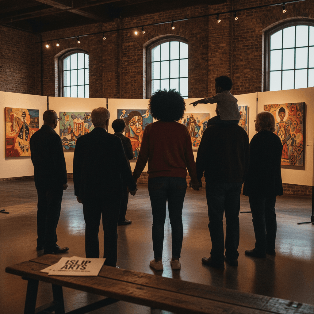 Islip Arts Council's Black History Month Art Exhibitions Showcasing Local Talent in Islip