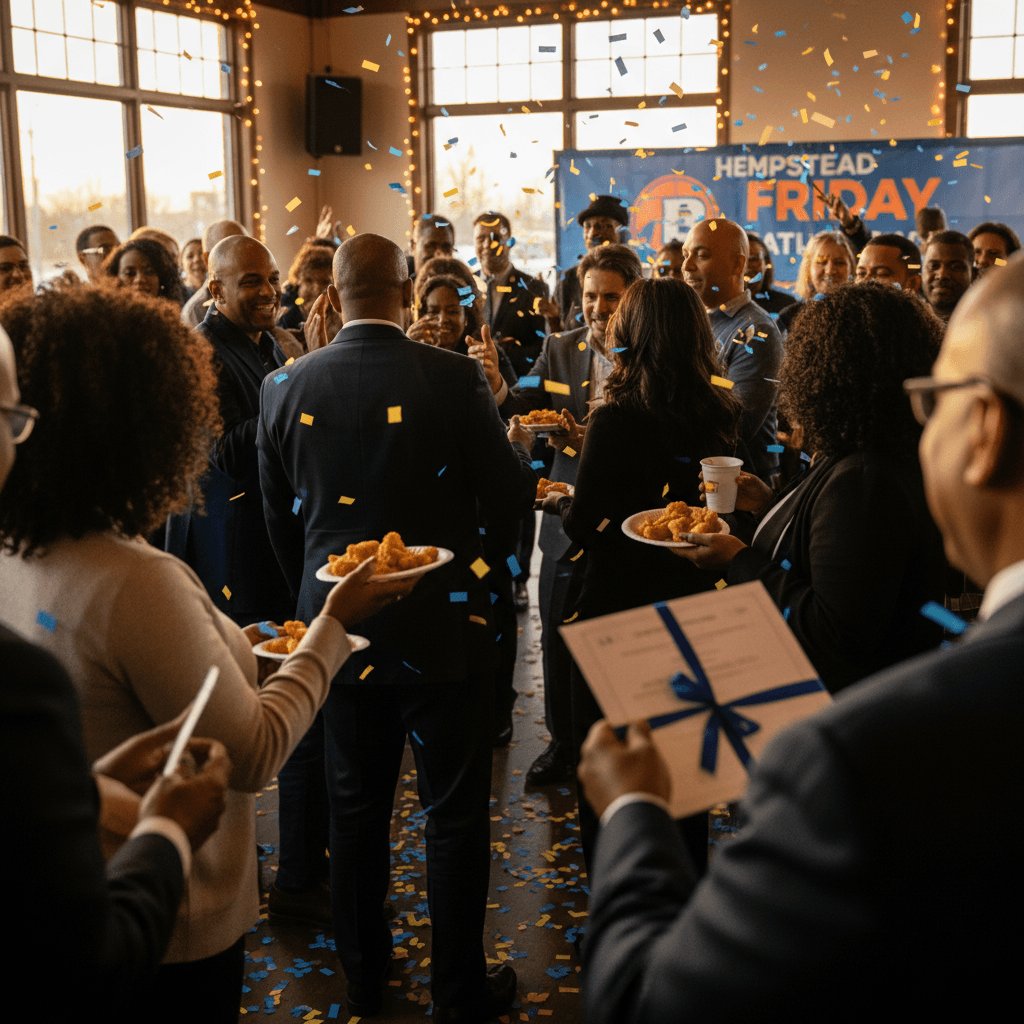 Fish Fry Fridays Grand Opening in Hempstead Village Honored by Nassau County Legislature
