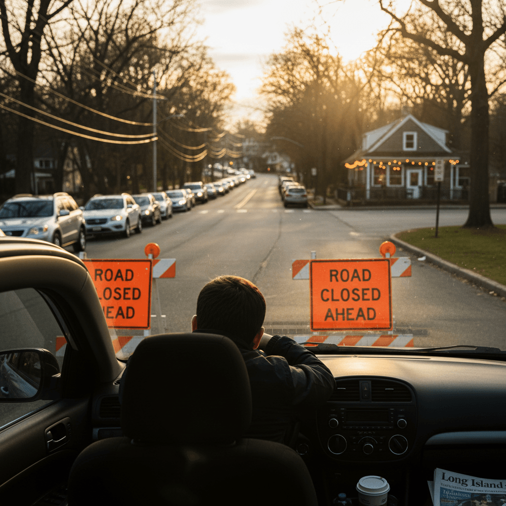 Extended Road Closures Hit Farmingdale for Ryder Cup Practice at Bethpage Black