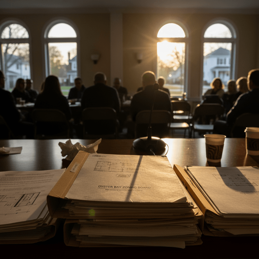 Oyster Bay Zoning Board Tackles Key Appeals at Massapequa Meeting