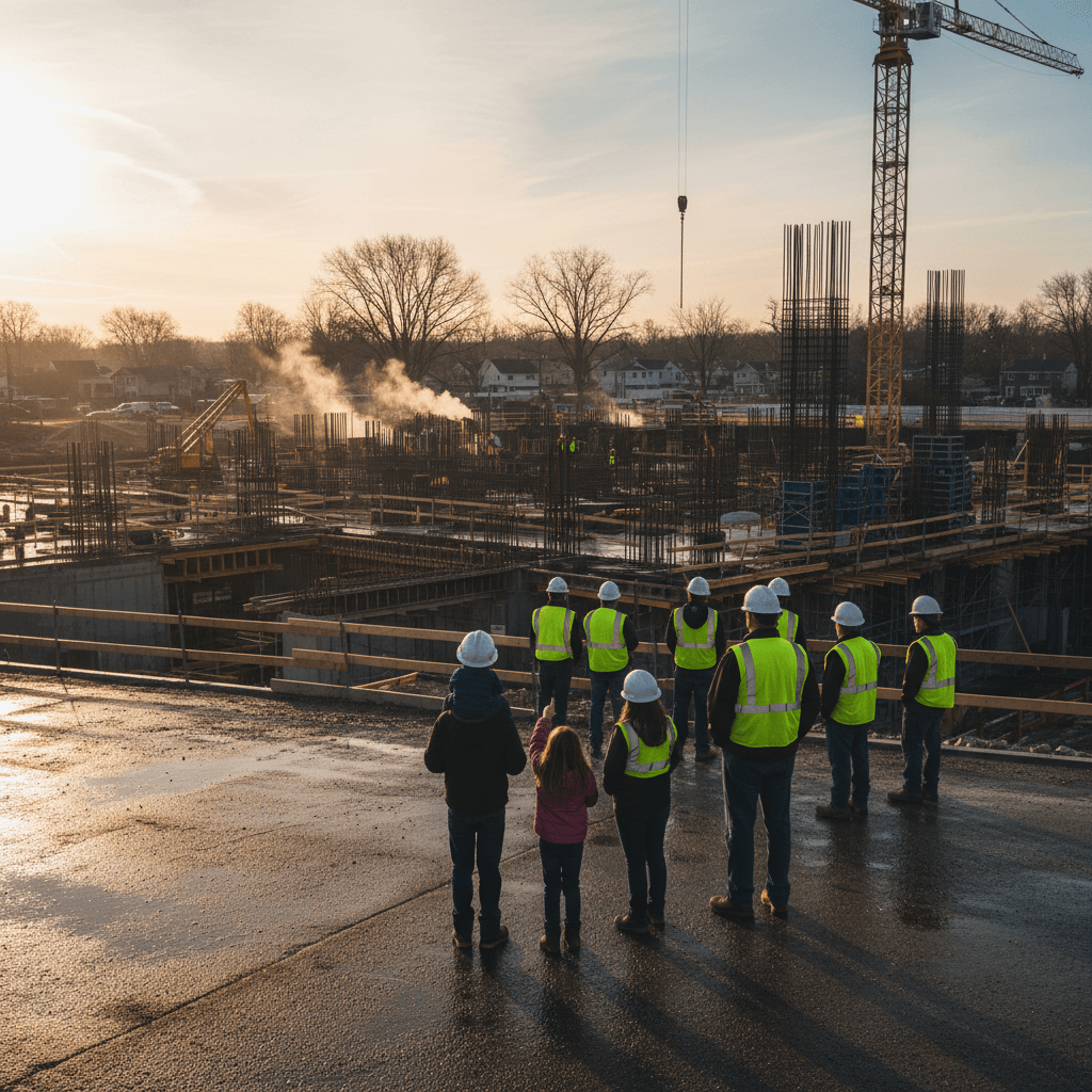 One Carleton Green Construction Update: Central Islip's $65M Revamp Accelerates