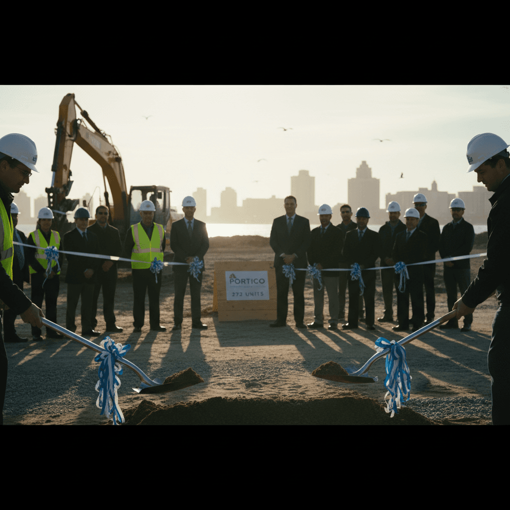 JPI Breaks Ground on Portico: 272-Unit Redevelopment at Former City Place in Long Beach