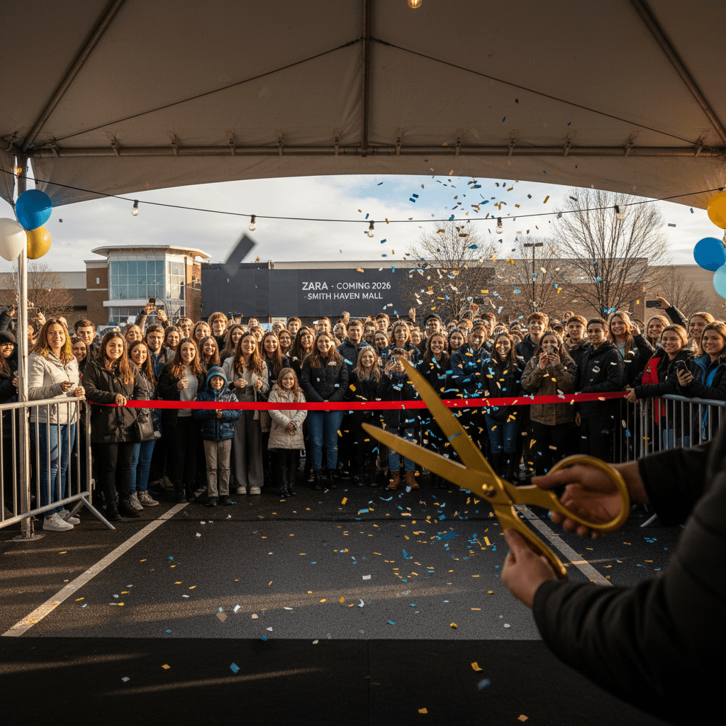 Zara's First Eastern Long Island Store Opens at Smith Haven Mall in 2026