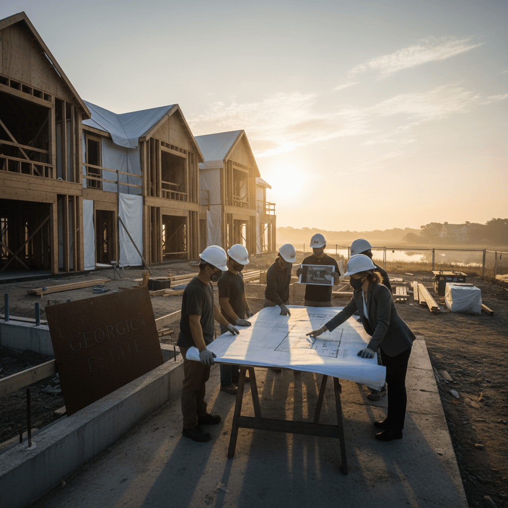 East Hampton's $28M Georgica Estate with Hamptons' First Triple Kitchen Complex Nears Summer 2026 Completion